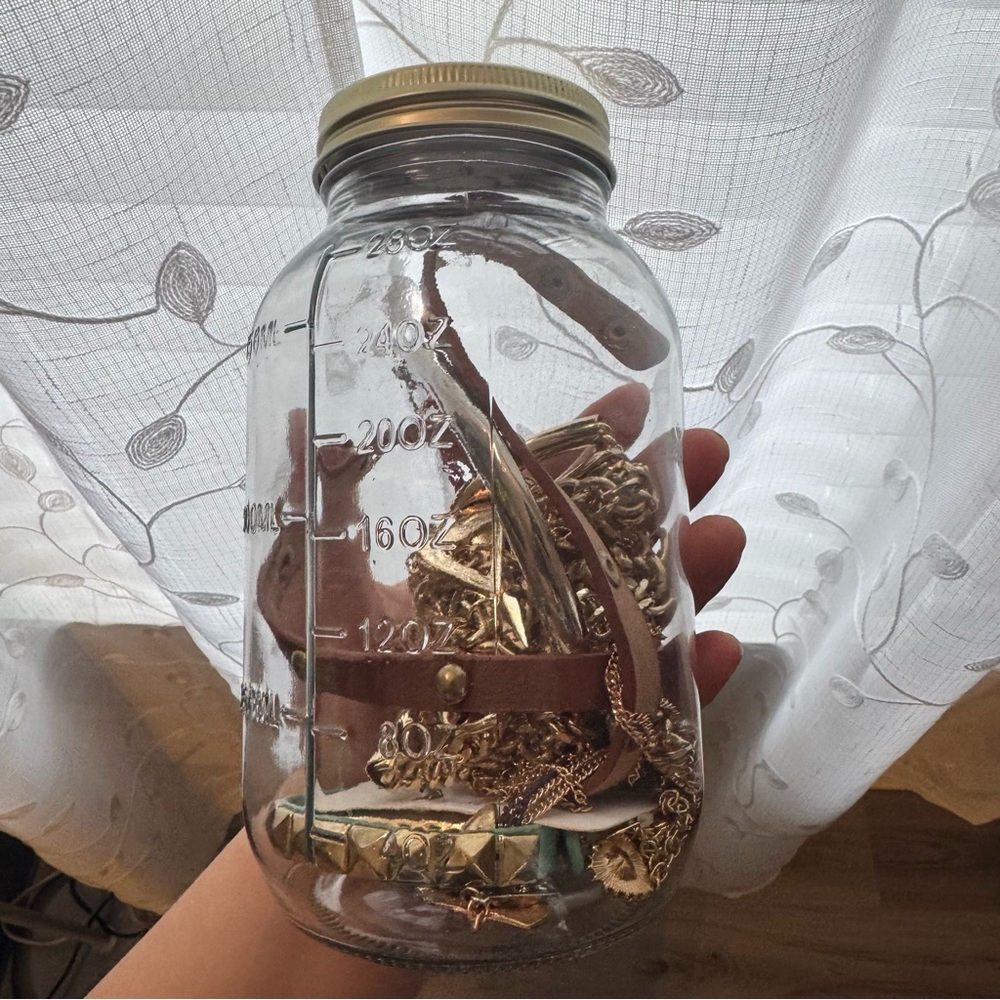 Mystery Jewelry Jar (Punk, costume, party)